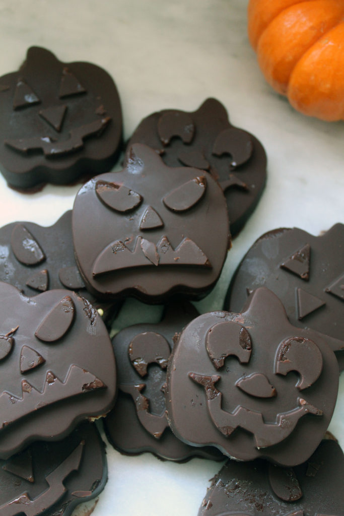 Vegan Pumpkin Reese’s Cups